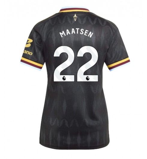 Aston Villa Ian Maatsen #22 Bortedrakt Dame 2026-27 Korte ermer Aston Villa Ian Maatsen #22 Bortedrakt Dame 2026-27 Korte ermer